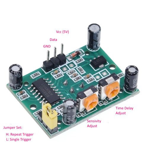 Sinric Pro esp8266 HC-SR501 