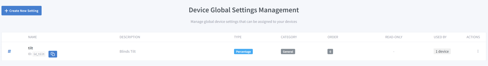 Sinric Pro Settings
